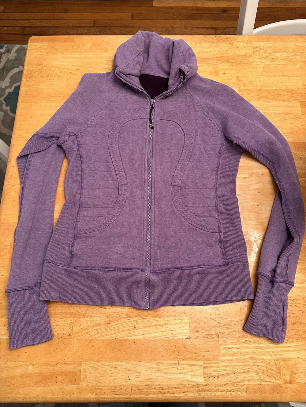 Lululemon full-zip sweatshirt size 6